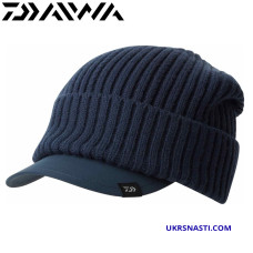 Шапка Daiwa Knit Cap With Brim Navy
